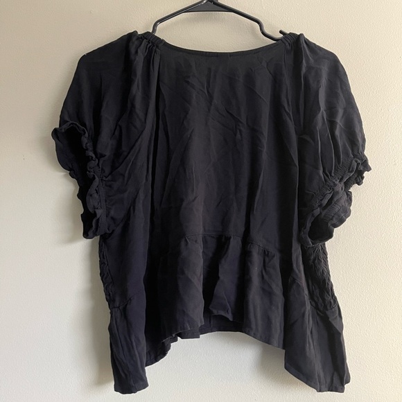 BP Ruffle Peplum Crop Top Size 2XL - Picture 5 of 5